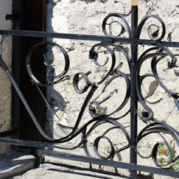 Grilles et Portails en Fer Forgé : Porte d'Entrée Imposante et Distinctive Le Pin